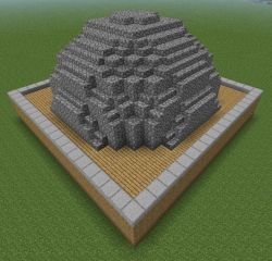 Tutorials/Curved roofs – Official Minecraft Wiki Rounded Roof Minecraft, Circular Roof Minecraft, Minecraft Round Buildings, Circle Roof Minecraft, Dome Roof Minecraft, Curved Roof Minecraft, Round Roof Minecraft, Minecraft Round Roof, Big Circle Minecraft