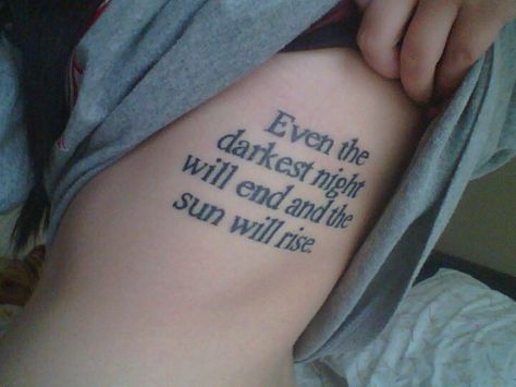 "Even the darkest night will end and the sun will rise" Les Mis Les Mis Tattoo Ideas, Les Miserables Tattoo Ideas, Les Miserables Tattoo, Les Mis Tattoo, Le Tattoo, Darkest Night, Ink Inspiration, Les Miserables, Tattoo Inspo