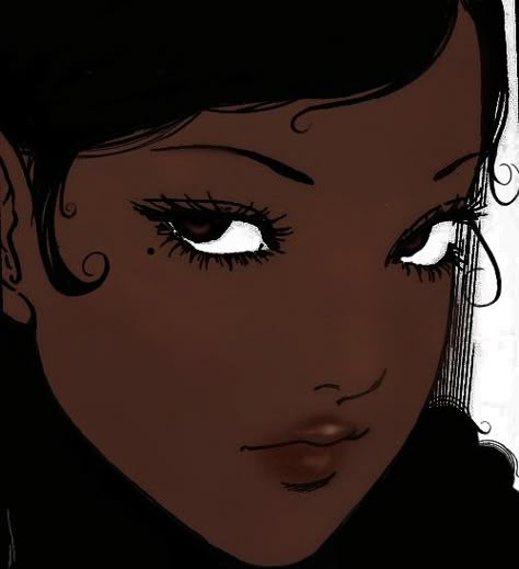 Blasian Anime Pfp, Asian Pfp, Blasian Anime, Tomie Junji Ito, Junji Ito, Anime Pfp, Profile Pic, South Asian, Anime