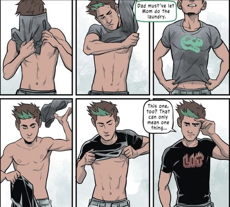 Male Raven X Beastboy Fanart, Picolo Titans, Male Raven X Beastboy Comic, Male Raven X Beastboy, Beast Boy Fanart, Teen Titans Drawings, Gabriel Picolo, Superhero Man, Teen Titans Love