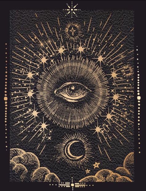 Stary Papier, Arte Occulta, Seni Vintage, Výtvarné Reference, Esoteric Art, Cosmic Art, 카드 디자인, Occult Art, Celestial Art