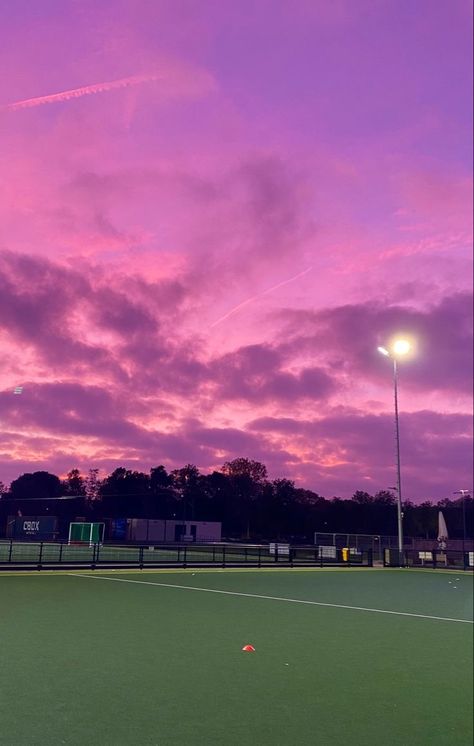 Beautiful Aesthetic, Aesthetic Fall, Purple Sky, Tennis, Sun, Purple