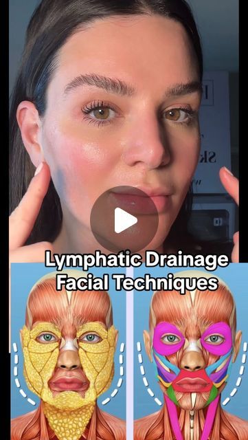 Facial Techniques, Use Gua Sha, Chin Wrinkles, Rid Of Double Chin, Lymph Drainage Massage, Facial Massage Techniques, Facial Recipe, Double Chin Exercises, Facial Routine Skincare