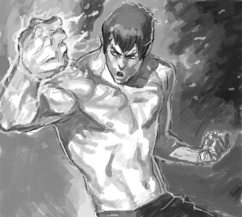 Fei Long. Fei Long, Street Fighter Tekken, Street Fighter Art, Female Fighter, Street Fighter, Art Paint, Art Sketches, Art Boards, Comic Art