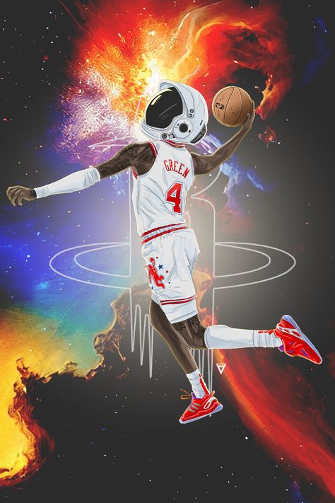 Jalen Green Houston Rockets NBA Posters, Trendy Posters, Basketball wall art, Man Cave Decor, Sports Fan Gift, Digital Jalen Green Basketball, Nba Posters, Jalen Green, Wall Art Man Cave, Basketball Wall Art, Nba Wallpaper, Trendy Posters, Disney Desserts, Basketball Wall