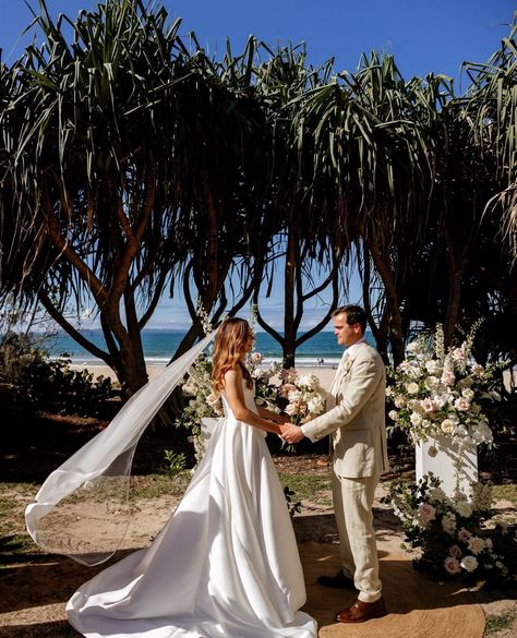 Noosa Wedding, Noosa Heads, Love Birds Wedding, Wedding Stylist, Wedding Goals, Ceremony Venue, Luxury Wedding, Wedding Designs, Elegant Wedding