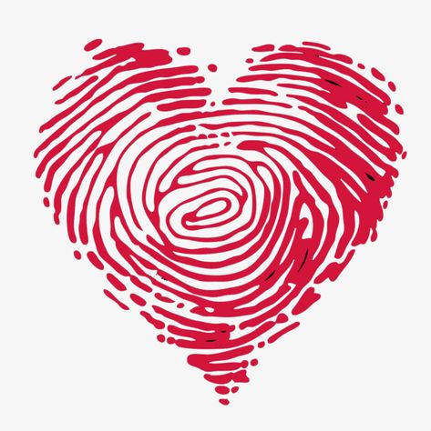 Graphic Heart Design, Heart Graphic Design, Heart Fingerprint, Calin Gif, Digital Heart, Cool Heart, Fingerprint Heart, Shape Of Heart, Brand Essence