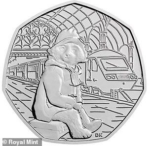 Paddington Bear 50p coins finally hit circulation this month | Daily Mail Online Rare 50p Coins Value, English Money, Rare British Coins, Oso Paddington, Rare 50p, English Coins, Bond Series, I Want Money, 50p Coin