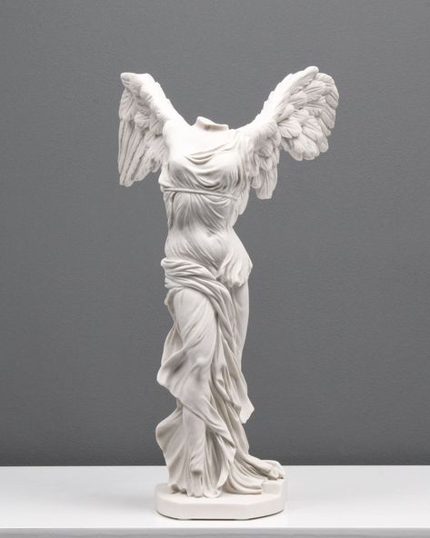 Victory Sculpture, Nike Sculpture, Nike Statue, Greek Goddess Nike, Victory Statue, Hellenistic Sculpture, Goddess Nike, Nike Of Samothrace, Winged Victory Of Samothrace