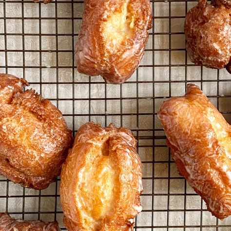 Buttermilk Bar Doughnuts - Jessie Sheehan Bakes Buttermilk Bars Recipe, Buttermilk Bar Donut Recipe, Baked Buttermilk Donuts Recipe, Buttermilk Bars, Buttermilk Doughnut Recipe, Buttermilk Donut Recipe, Homemade Doughnuts, Donut Bar, Donut Recipe