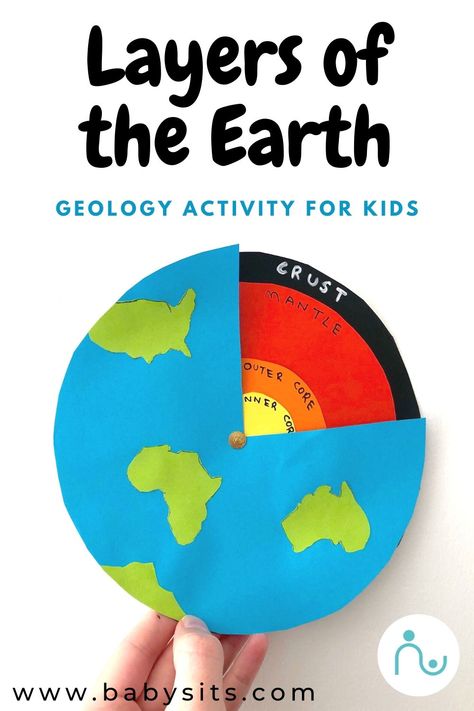 Help kids understand the layers of the Earth with this awesome and easy geology activity. Create the Earth's crust, mantle, outer core and inner core! Structure Of The Earth Project, Earth Crust Layers, Geology Projects Ideas, Earth Core Project, Earth Crust Layers Project, Earth Layers Project, Geology Activities, Earth Crust, Earth Science Projects