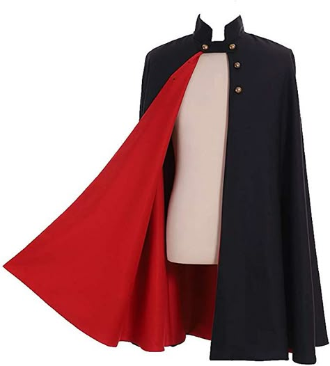 Wirt Costume, Over The Garden Wall Cosplay, Wirt Cosplay, Cosplay Cape, Vampire Cosplay, Men Costumes, Black Cloak, Cape Fashion, Cape Cloak