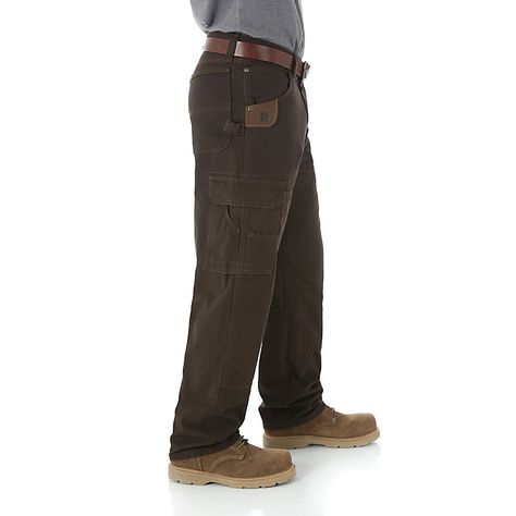 Wrangler Pants, Mens Outdoor Clothing, Ripstop Fabric, Cargo Pant, Cargo Pants Men, Clothing Styles, Mens Clothing, Outdoor Outfit, Leather Patches