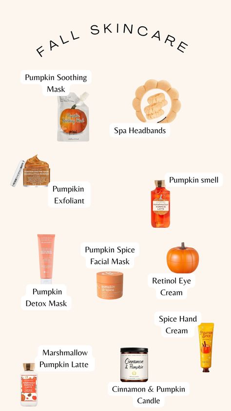 With the arrival of fall, our skin needs special care to adapt to the change of season. The cooler temperatures and dry air can affect skin hydration, making it a great time to invest in skincare products that offer additional nourishment and protection. Additionally, fall is known for its cozy scents and natural ingredients that are perfect for this time of year. In this article, we will explore some of the best fall skincare products, focusing on pumpkin and seasonal aromas. Fall Skincare Aesthetic, Skincare Best Products, Pumpkin Facial Mask, Cozy Scents, Fall Skincare Routine, Pumpkin Facial, Girls Advice, Autumn Scents, Pumpkin Extract