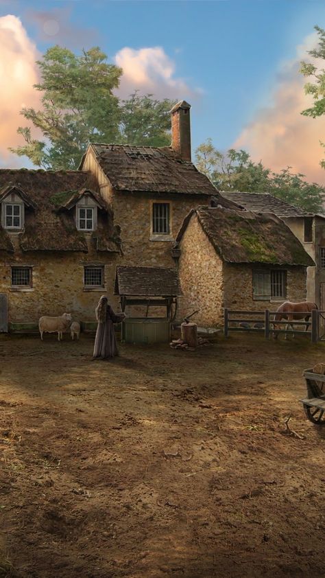 Viking Village, Cottage Aesthetic, Medieval Houses, Fairytale Photography, Feeling Pictures, Odaiba, Visual Aesthetics, Mom Art, Village Life