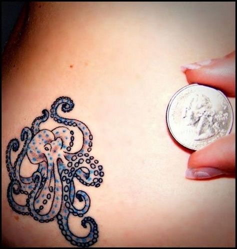 150+ Most Original Octopus Tattoo Designs And Meanings cool Small Octopus Tattoo, Octopus Tattoo Design, Octopus Tattoos, Tattoo Zeichnungen, Octopus Tattoo, Cool Small Tattoos, Body Modification, Small Tattoo Designs, Tattoo Models