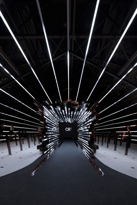 Coordination Asia’s use of light transforms the digital landscape into reality - News - Frameweb Shanghai Design, Corporative Events, Event Entrance, China Beijing, Exhibition Display, Digital Landscape, Installation Design, Fast Forward, Exhibition Space