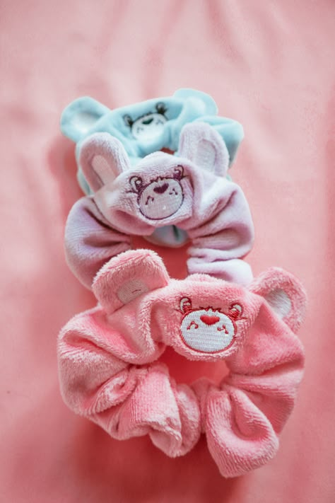 🌈🐻☁️💜💙💗 #HungryHipsters #carebears #scrunchies #styleinspo #throwback #90s Kawaii Scrunchies, Care Bears Accessories, Care Bear Accessories, Care Bears Vintage, Kawaii Accessories, Care Bear, Little Outfits, Care Bears, Soft Girl