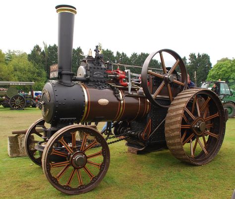 Fowler steam traction engine tommy. Steam Tractor, Traction Engine, Farm Machinery, Steam Engine, Farm Tractor, World's Fair, Tractor, Steam, Sydney