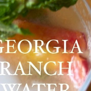 Ranch Water, Peach Slices, Throw Back, 12 Pm, Peaches, Feel Like, Georgia, Drinks, Water