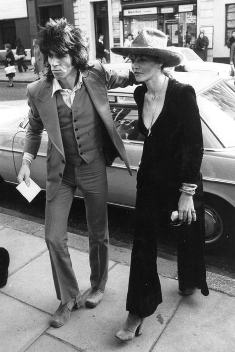 Anita Pallenberg Style, Rolling Stones Keith Richards, Anita Pallenberg, Like A Rolling Stone, Rock N Roll Style, Keith Richards, Mick Jagger, Heathrow, Blog Photo