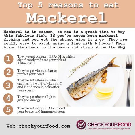 The health benefits of mackerel - Check Your Food Protein Deficiency, Fish Benefits, Mackerel Fish, Alkaline Diet, Food Combining, Food Info, Eating Organic, Healing Food, Holistic Nutrition