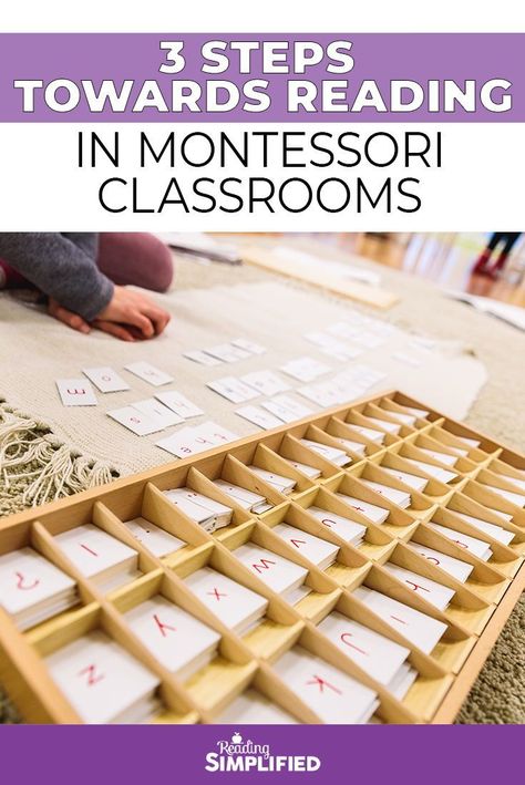 Teaching Reading Montessori, Montessori Reading Activities, Ish Activities, Reading Simplified, Montessori Reading, Montessori Elementary Classroom, Teaching Strategies Elementary, Decoding Strategies, Letter Learning