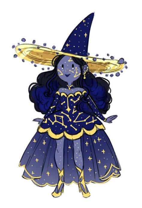 Witch Characters, Star Character, Arte Sketchbook, Witch Art, Dreamy Art, Character Creation, Dnd Characters, Fantasy Character Design, Character Design Inspiration