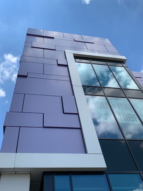 You love #façades and you have a desired #design for your #structure and you’re not sure of who to award the #project to? Call us today for we have the #architectural #expertise to get it done. 09043281815 We make your #building #standout among all. #aluco #alucobond #alucobondcompany #contractors #lagosnigeria #nigeria #construction #Enginineersinnigeria Colorful Architecture, Metal Cladding, Lagos Nigeria, Get It Done, Roof Solar Panel, Facade Design, The Project, Get It, Architects