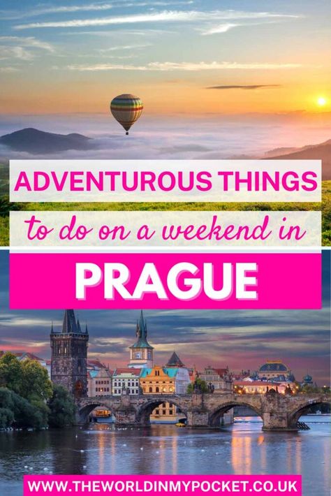 10 Fun Adventures To Do on a Weekend In Prague - The World in My Pocket What To Do In Prague, Weekend In Prague, Beer Spa, Things To Do In Prague, Czech Republic Travel, Adventurous Things To Do, Europe Holidays, Fun Adventures, Eastern Europe Travel