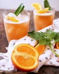 Muddled Basil, Festive Cocktail Recipes, Irish Dinner, Basil Smash, Whiskey Smash, Spring Cocktail, Liquor Recipes, Orange Cocktails, Fancy Cocktails