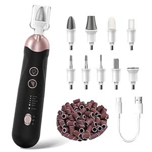 Manicure Pedicure At Home, Thick Nails, Hand And Foot Care, Professional Manicure, Electric Nail File, Nail Drills, Pedicure At Home, Perfect Manicure, Pedicure Set