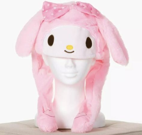 My Melody Hat, My Melody Cosplay, Plush Sanrio, Sanrio Clothes, White Character, Character Cosplay, Sanrio My Melody, Cat Hat, Welcome To The Party