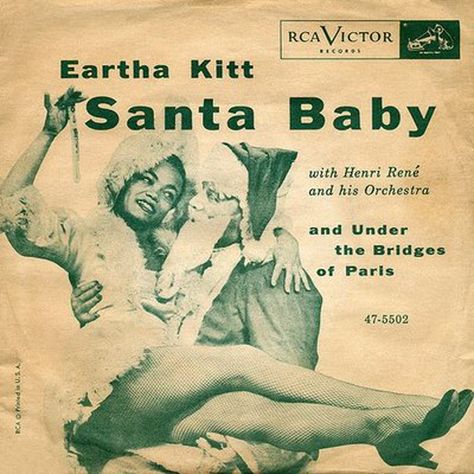 Eartha Kitt "Santa Baby" (1953) Eartha Kitt Santa Baby, Friday Music, Eartha Kitt, Holiday Songs, Christmas Albums, Love Actually, Baby Cover, Music Blog, Santa Baby