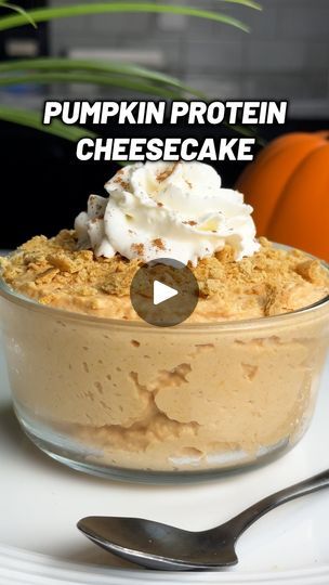 Protein Macros, Cheesecake Ingredients, No Bake Pumpkin, Protein Cheesecake, Bake Pumpkin, No Bake Pumpkin Cheesecake, Sugar Free Cheesecake, High Protein Desserts, Cheesecake Dessert