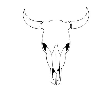 Cow Skull Embroidery, Cow Skull Svg, Cow Sketch, Skull Template, Female Cow, Cow Skull Art, Skull Silhouette, Western Svg, Skull Stencil