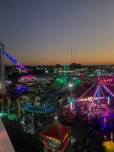 Fair Astethic, Fresno Fair, Oc Fair, Fair Pictures, Fair Rides, Carnival Food, Country Fair, Bucket Lists, Light Of Life