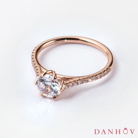 Danhov Engagement Rings, Vintage Tiffany Jewelry, Square Halo Engagement Rings, Engagement Rings Unique, Nontraditional Engagement Rings, Pink Diamond Jewelry, Engagement Ring Style, Vintage Opal Engagement Ring, Pink Diamond Engagement Ring