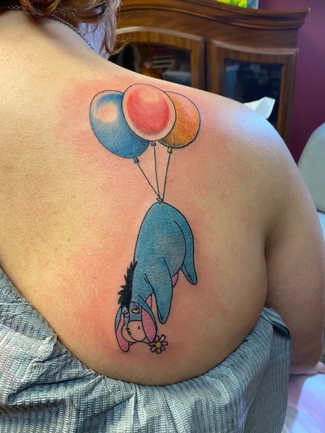 Eeyore Tattoo, Cinderella Tattoo, Winnie The Pooh Tattoo, Pooh Tattoo, Winnie The Pooh Tattoos, Heart Tattoos With Names, Bestie Tattoo, Gdansk Poland, Tasteful Tattoos