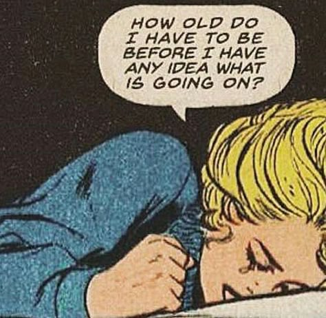 Vintage Pop Art, Pop Art Comic, Quotes Short, Retro Comic, How Old, Comic Panels, Vintage Comics, What’s Going On, Comic Strip