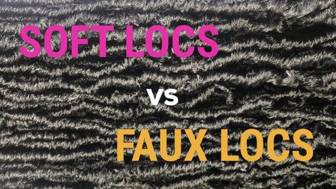 Soft Locs Vs Faux Locs, Crochet Locs Hair, Crochet Faux Locs, Loc Extensions, Marley Hair, Faux Locs Hairstyles, Professional Hairstylist, Soft Hair, Faux Locs