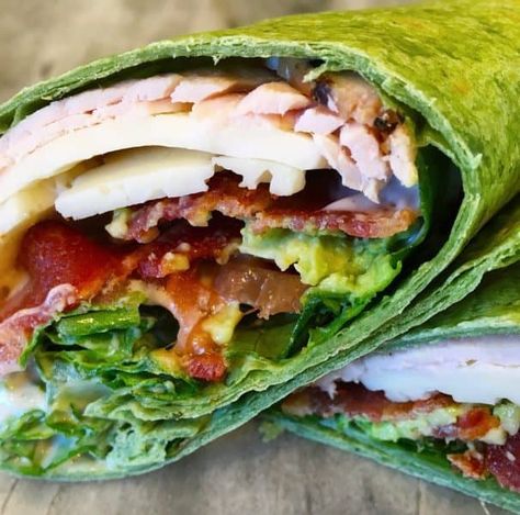 Club Wrap, Spinach Wrap, Turkey Wrap, Avocado Wrap, Turkey Club, Spinach Wraps, Turkey Wraps, Panini Sandwiches, Havarti Cheese