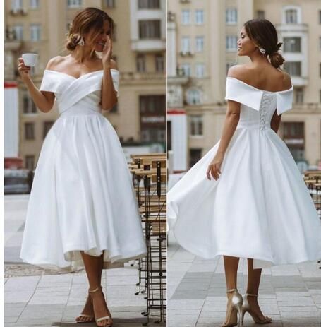 Ivory evening dress