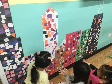 Life In The City Preschool Theme, Prek Buildings Study, Building The Future Theme, Buildings Study Creative Curriculum Preschool, Pre K Building Theme Activities, Building Study For Preschool, Construction For Kindergarten, I Can Build Preschool, Building Theme Classroom