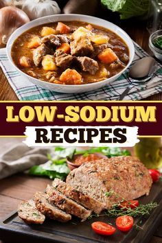 Easy Low Sodium Recipes, Low Sodium Recipes Heart, Salt Free Recipes, Heart Healthy Recipes Low Sodium, Low Salt Recipes, Low Salt Diet, No Sodium Foods, Low Sodium Diet, Sugar Diet