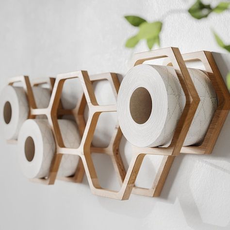 Floating Storage Shelves, Wood Toilet Paper Holder, Toilet Paper Holder Wall Mount, Toilet Paper Holder Wall, Bathroom Toilet Paper Holders, Toilet Paper Roll Holder, Toilet Paper Holders, Paper Roll Holders, Wooden Wall Shelves