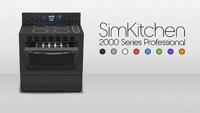 Mod The Sims - SimKitchen 2000 Series Stove Sims4 Kitchen, Sims Decor, Sims 4 Kitchen, Sims 3 Mods, Cc Sims4, Play Sims 4, The Sims 4 Packs, Sims 4 Cc Folder, Tumblr Sims 4