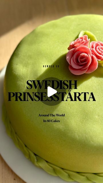 Rubes on Instagram: "🌎🍰 Around The World In 80 Cakes - Swedish Prinsesstårta aka Princess Cake 🍰🌎⁣⁣⁣ ⁣⁣⁣ Let’s hit you with the disclaimer before we get into the nitty gritty - this cake took me 3 attempts to get it just right. I went through dry sponges, loose custard that never set and a mish mash of both those issues on the final try before scrapping the recipes I was following online and deciding to make it my way...which worked justttt perfectly (@visitsweden, if you want an inauthentic recipe which works for your website, hit me up 👀😝😘 JOKINGGG).⁣⁣⁣ ⁣⁣⁣ I’ve come to learn that yes, whilst using authentic recipes is what I would love to do everytime, sometimes it’s not your day or sometimes it just doesn’t work out. ⁣⁣⁣ ⁣⁣⁣ BUT what did finally work out was nothing short of bea Princess Cake Swedish, Princess Torte, Swedish Princess Cake, Mish Mash, Nitty Gritty, Princess Cake, Authentic Recipes, Custard, My Way