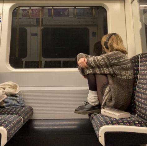 Grunge Train Aesthetic, European Grunge Aesthetic, City Train Aesthetic, British Grunge Aesthetic, London Grunge Aesthetic, British Indie Aesthetic, British Aesthetic Grunge, London Aesthetic Grunge, Inside Train Aesthetic