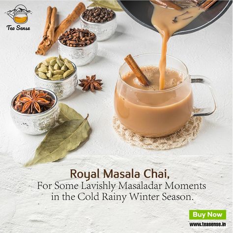 "Not sure what you need to feel grand and happening? Let us tell you. You need our Royal Masala Chai. The finest blend of 7 herbs and Indian spices gives you the most refreshing Kadak tea to start your day. Order yours today!"- - - - #tea #teatime #tealover #tealovers #chai #love #greentea #food #teaaddict #foodie #cafe #blacktea #instagood #healthy #tealife #organic #foodporn #teacup #breakfast #chailover #instagram #instatea #art #herbaltea #healthylifestyle #bhfyp #beverage Chai Photography, Masala Tea, Food Infographic, Turmeric Tea, Golden Milk, Masala Chai, Need A Break, Indian Spices, Natural Healing